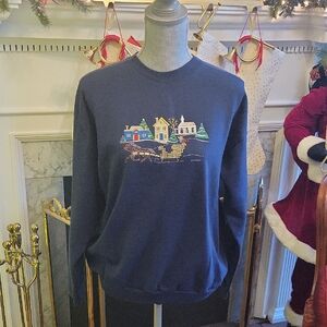 Vtg Christmas Sweatshirt